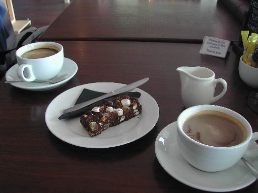 Coffee & Chocolate cake.