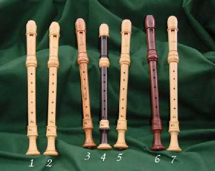 Various Recorders by Gary Cook.