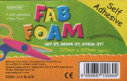 Fab Foam Label