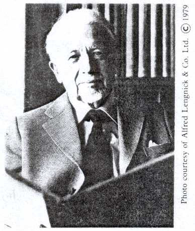 Photograph of Dr. Edmund Rubbra.
